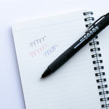 画像をギャラリービューアに読み込む, モアイファミリー タッチペン付3色ボールペン 全2色