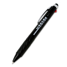 画像をギャラリービューアに読み込む, モアイファミリー タッチペン付3色ボールペン 全2色