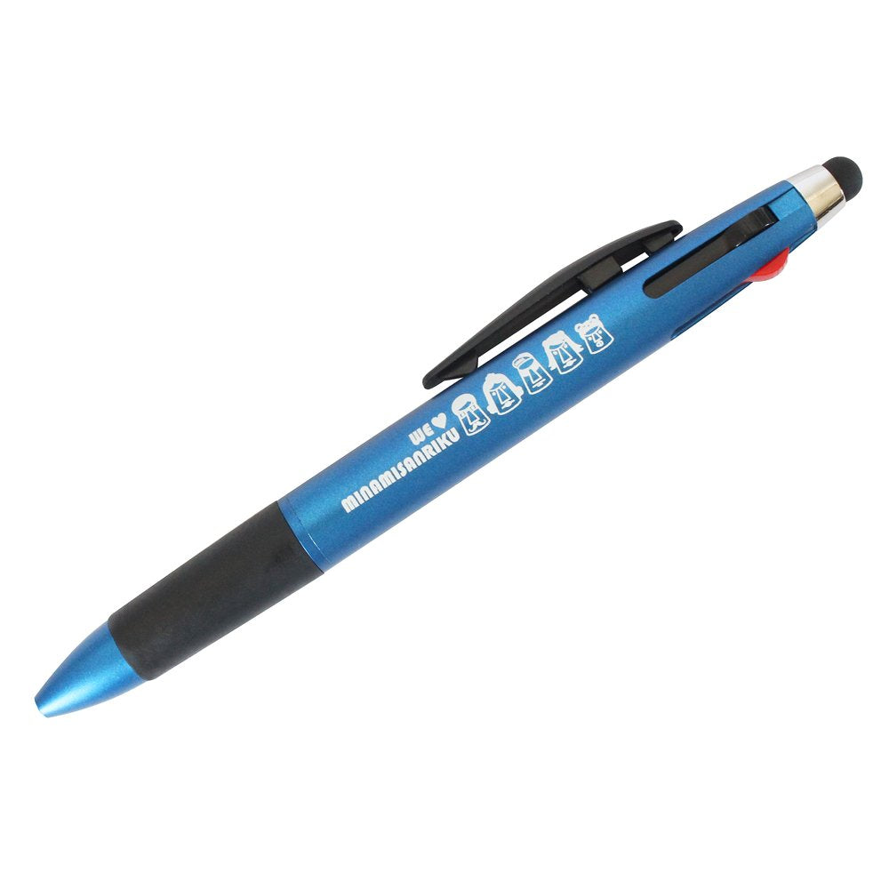 モアイファミリー タッチペン付3色ボールペン 全2色 | ドイツ製インク