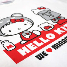 画像をギャラリービューアに読み込む, ハローキティーちゃん×モアーチョ コラボTシャツ 大人S~XL・子供90~130 - モアイストア