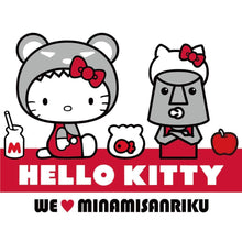 画像をギャラリービューアに読み込む, ハローキティーちゃん×モアーチョ コラボTシャツ 大人S~XL・子供90~130 - モアイストア