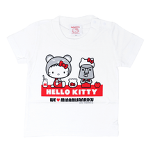 画像をギャラリービューアに読み込む, ハローキティーちゃん×モアーチョ コラボTシャツ 大人S~XL・子供90~130 - モアイストア